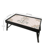 Pale Florids Folding Bed Tray