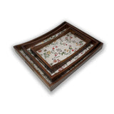 Little Chintz Flowers Tray Set