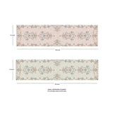 Pale Florids Reversible Table Runner