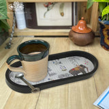 Majestic Elephant Oval Small Tray Deal