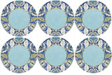 Azure Foliage Coasters