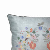 Pale Blossom Blue Cushion Cover