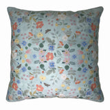 Pale Blossom Blue Cushion cover