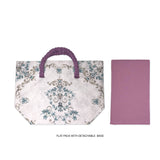 Pale Florids Roll down Bag/Basket
