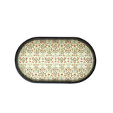 Delicate Floral Oval Medium Tray Deal