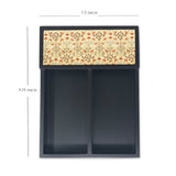 Delicate Floral Cutlery Tray