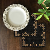 Slate Black Grunge Trivet