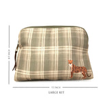 Leopard Travel kit-Set of 2
