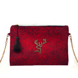 Gleaming Deer Clutch/Sling Bag