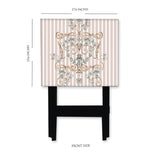 Pale Florids Folding Table