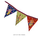 Ganpati Floral Mudra Toran / Bunting
