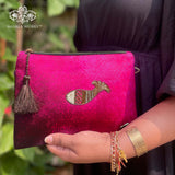 Ornate Machali Clutch/Sling Bag