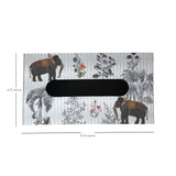 Majestic Elephant Tissue Box