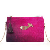 Ornate Machali Clutch/Sling Bag