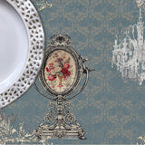 Vintage Furniture- Mirror Tablemat