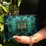 Ornate Dragonfly Clutch/Sling