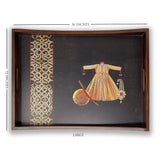 Royal Robe Wooden Tray Set