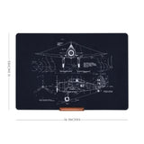 Aeronautical Laptop Stand