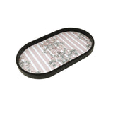 Pale florid Oval Medium Tray Deal