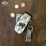 Majestic Elephant Key Pouch
