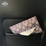 Art Nouveau Floral  Car Tissue Cover