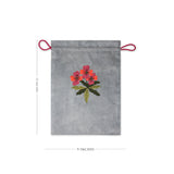 Whimsical Dragon Fly Oasis Drawstring Pouches
