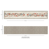 Ikat Chintz Reversible Table Runner
