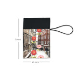 Urban Blossom Scape Luggage Identifier (Set Of 2)