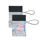 Blushing Flamingos Luggage Identifier (Set Of 2)