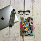 Classic ikat Pen Pouch
