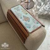 Floral Bushes Sofa Handle Mats