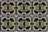 Ebon Baroque Coasters