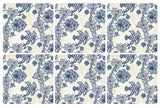 Blue Pottery Chintz Coasters