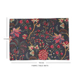 Summer Bahaar Chintz Fabric Table mats (set of 4 - 1 Set in stock)