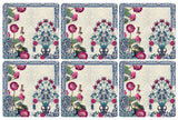 Enchanted Poppy Garden Coasters