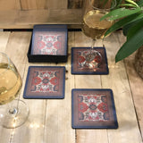 Indian Kalmakari Coasters