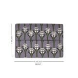 Art Nouveau Floral  Car Tissue Cover