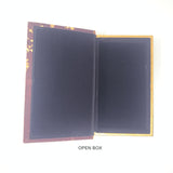 Ornate Ombre Book Shaped Box