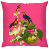 Fushia Bird Cushion Cover  1 Last Pice