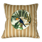 Tropical Jungle Zebra Reversible Cushion Cover Last Pice