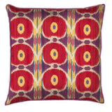 Red Ikat Cushion
