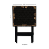 Slate Black Grunge Folding Table