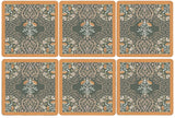 Floral Grunge Coasters