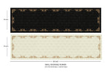 Slate Grunge B&W Reversible Table Runner Deals