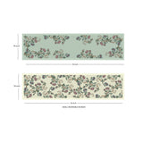 Striped Chintz Reversible Table Runner
