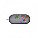 Tropical Blooms Oval Small Tray Deal