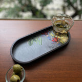 Tropical Blooms Oval Small Tray Deal