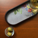 Tropical Blooms Oval Small Tray Deal