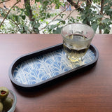 Contemporary Art Deco Oval Small Tray Deal