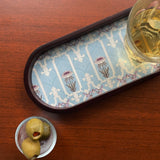Art Nouveau Floral Oval Small Tray Deal